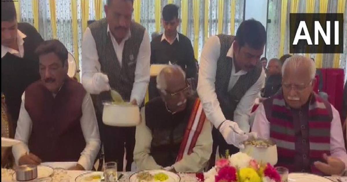 Haryana Governor, CM enjoy millet breakfast in Chandigarh